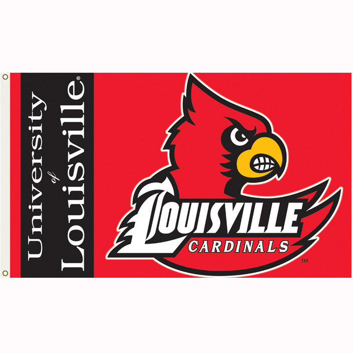 Louisville Cardinals Flag- 3×5