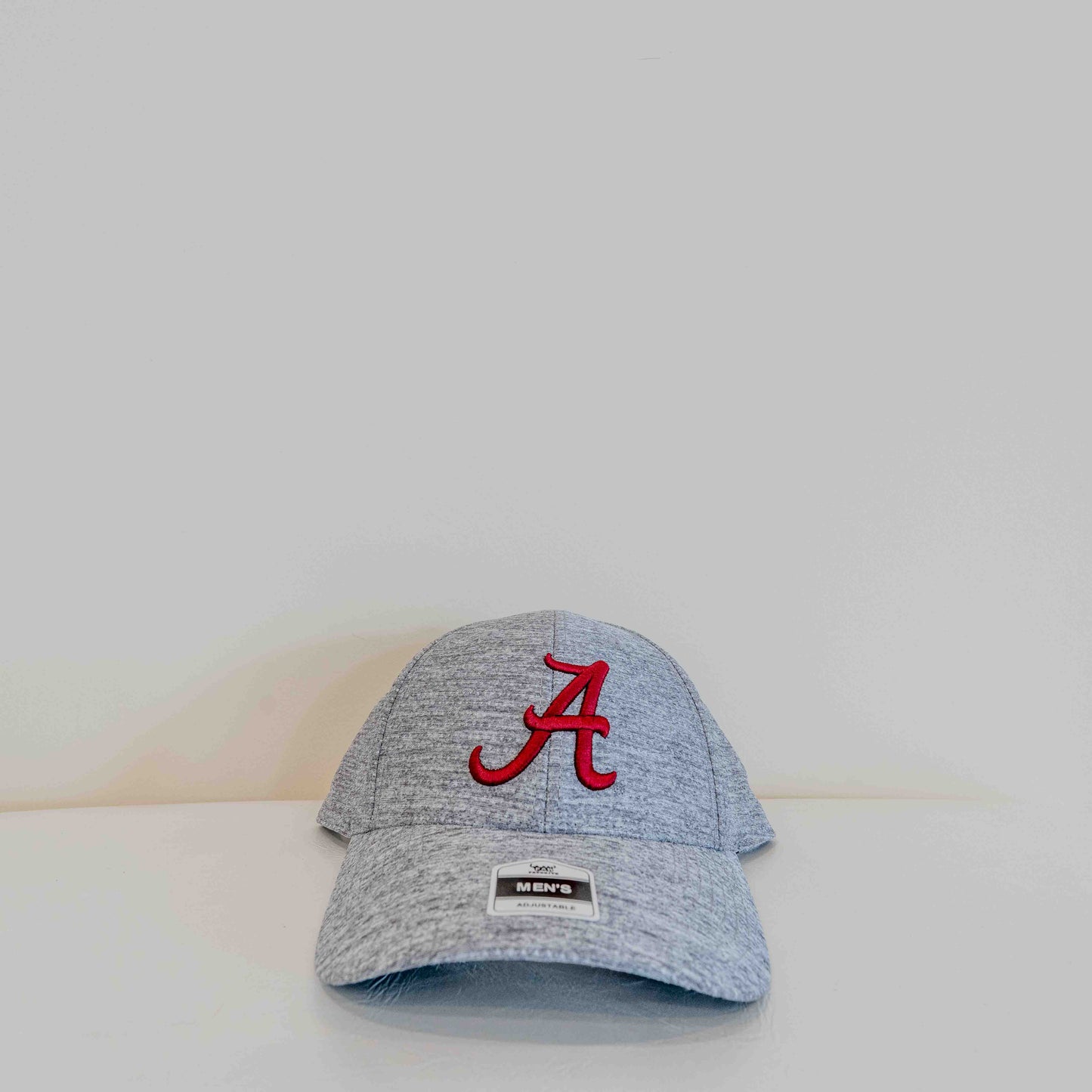 Alabama Crimson ‘A’ Cap – Textured Gray Snapback