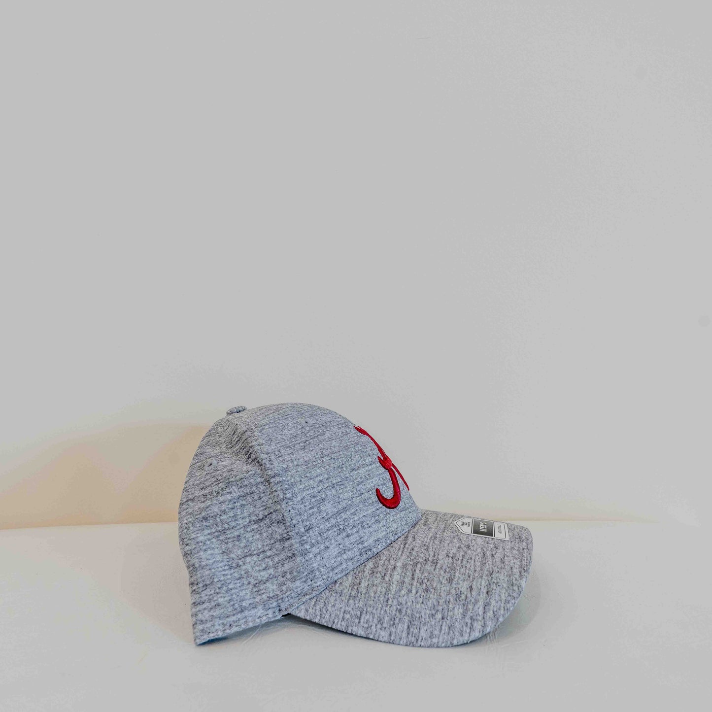 Alabama Crimson ‘A’ Cap – Textured Gray Snapback