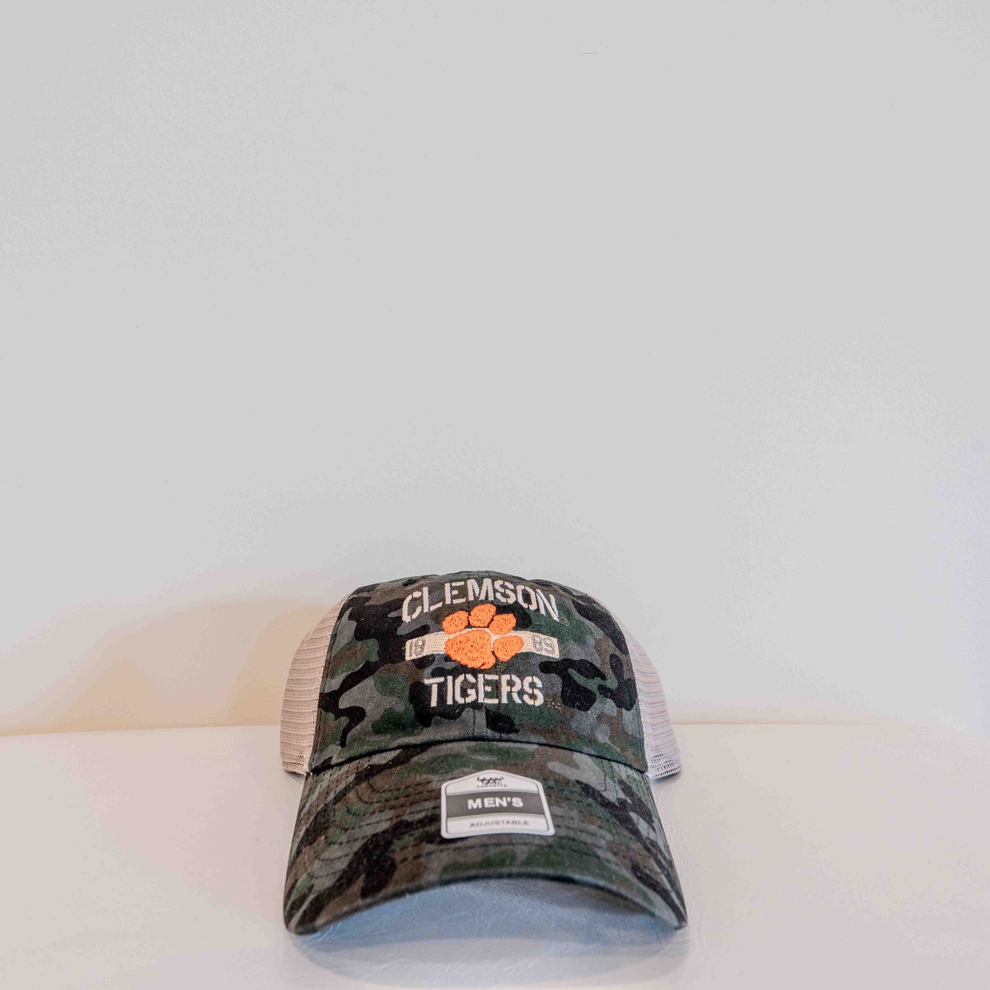 Clemson Tigers Camo Mesh Cap