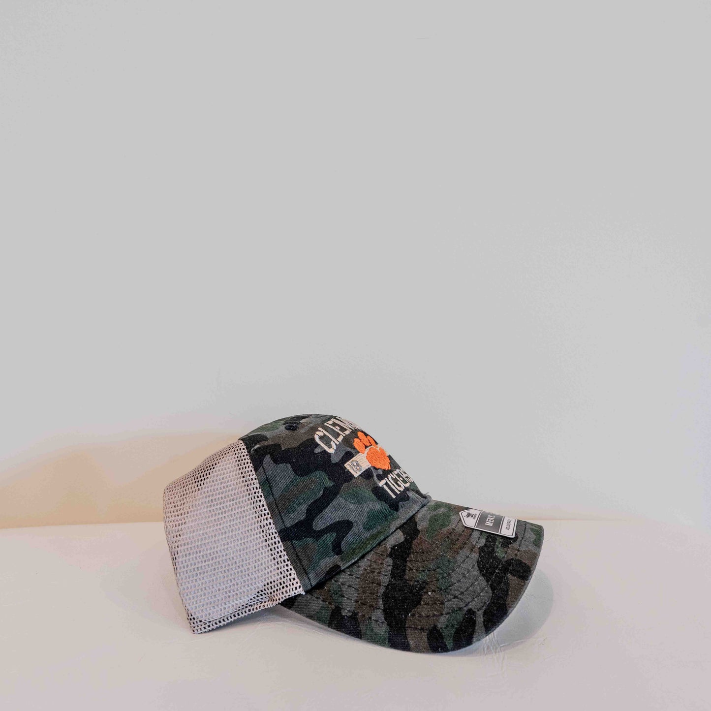Clemson Tigers Camo Mesh Cap