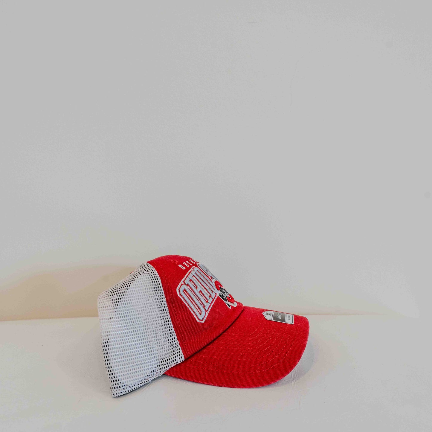 Ohio State Buckeyes Red Mesh Adjustable Cap