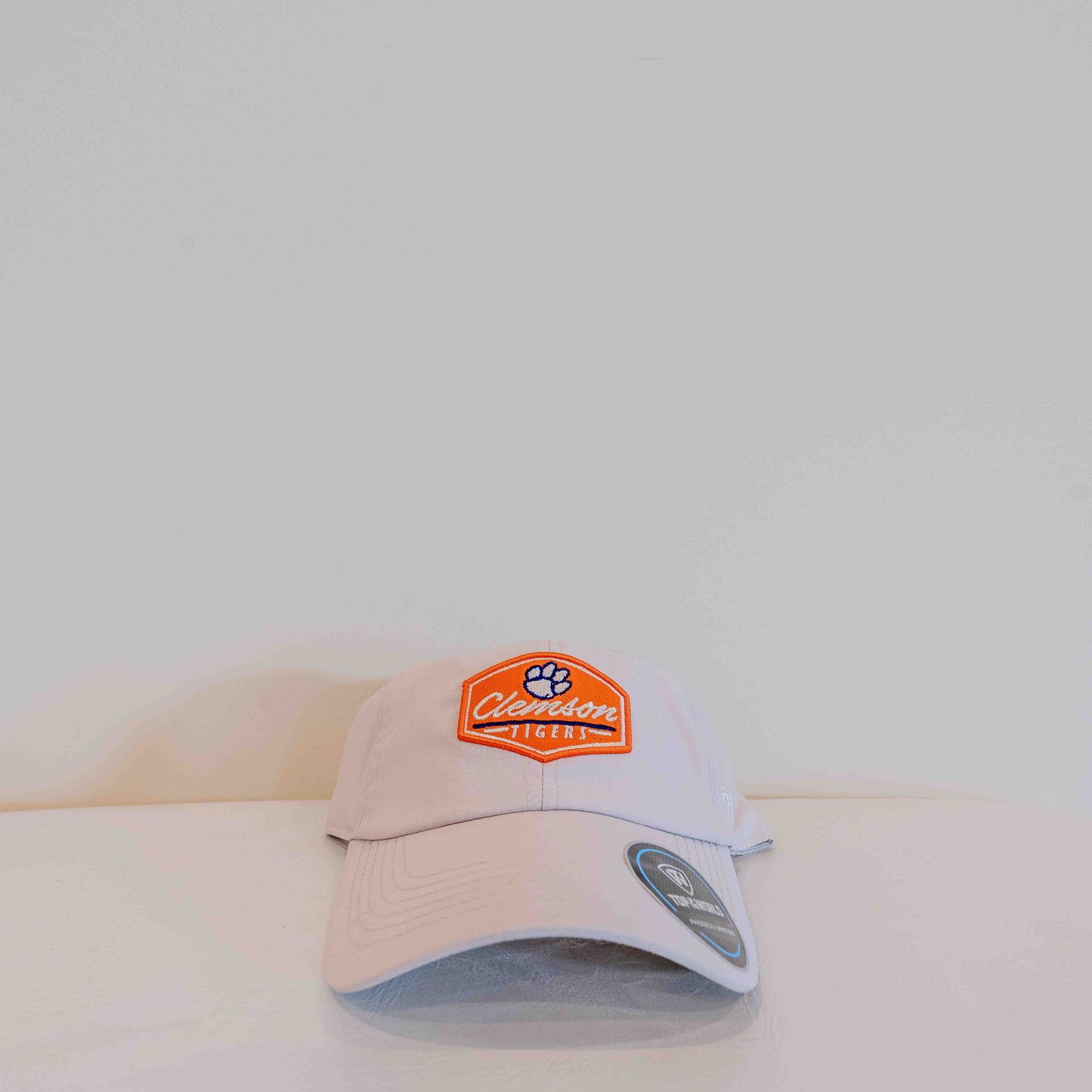 Clemson Tigers Cap- Khaki Twill Logo Cap