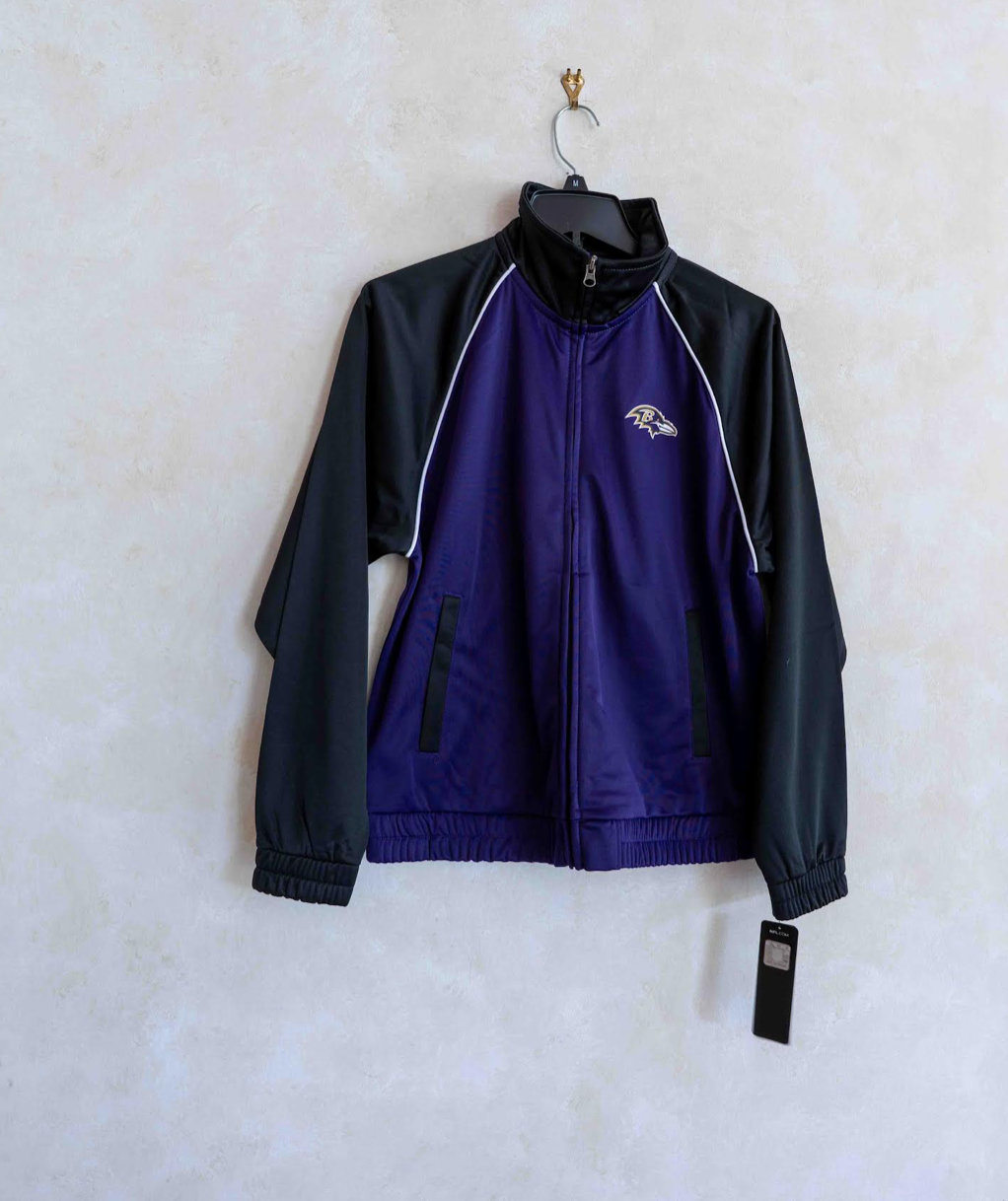 Baltimore Ravens Ladies Zip Up Jacket