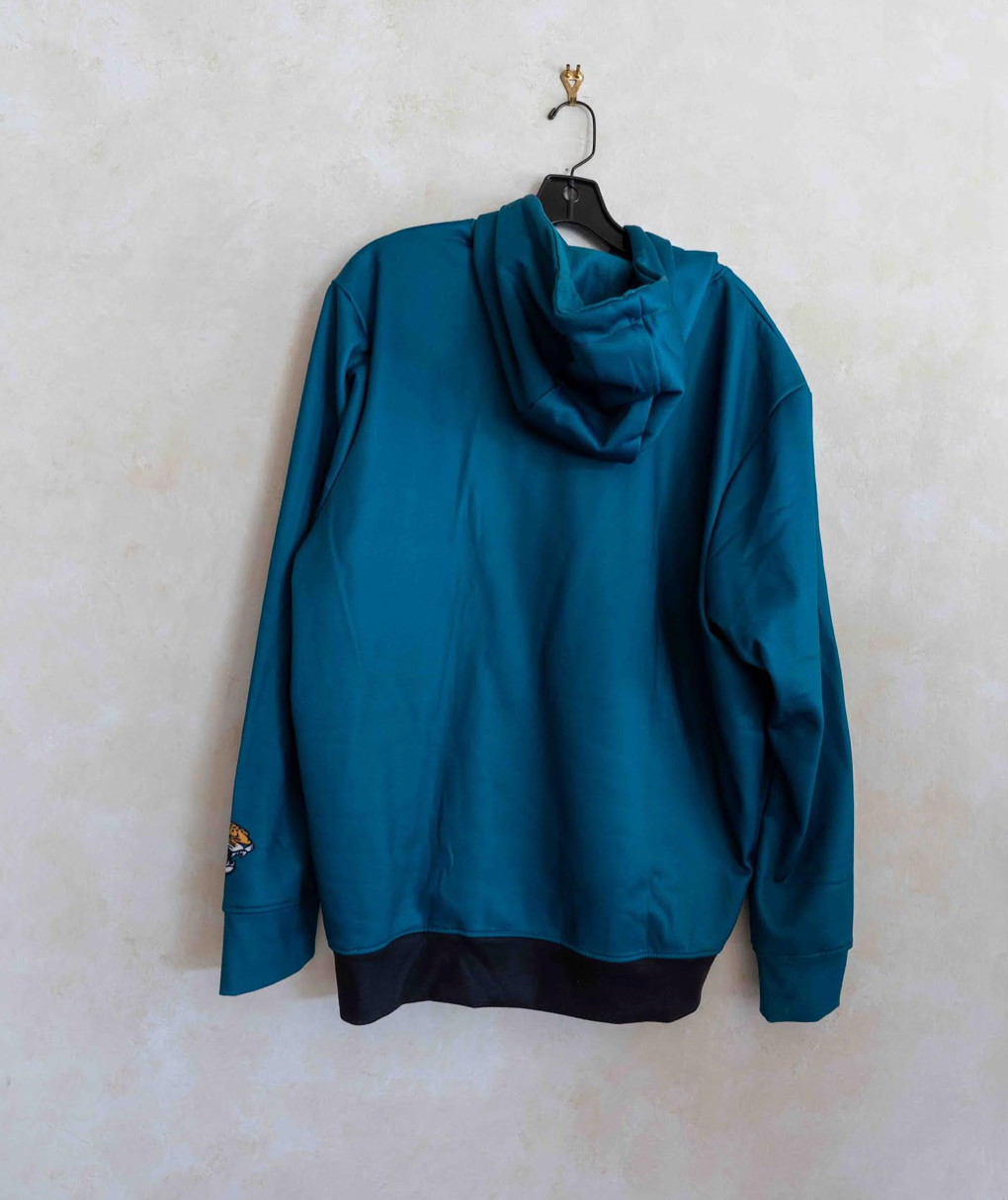 Jacksonville Jaguars Teal and Black Hoodie