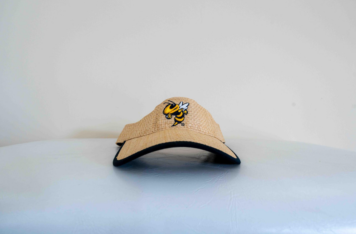 Georgia Tech Straw Visor