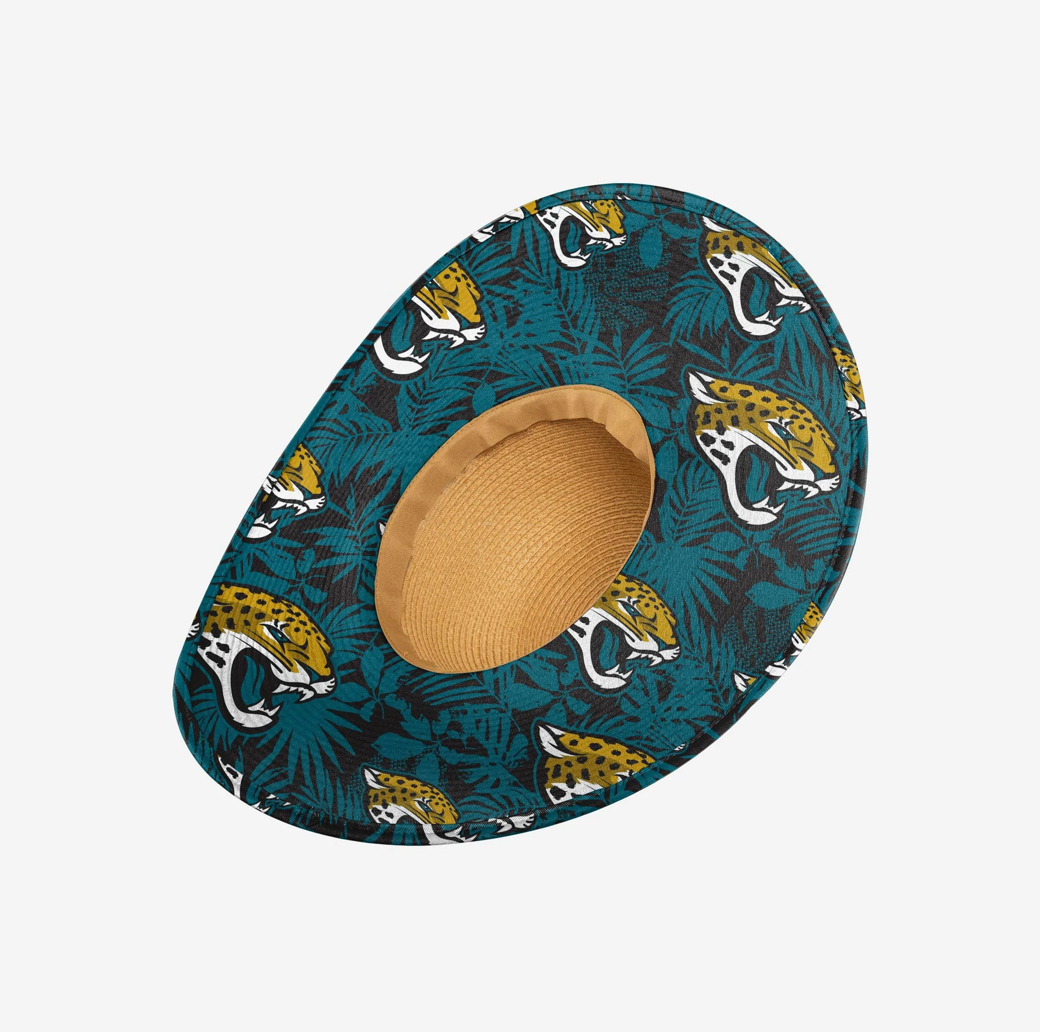 Jacksonville Jaguars Womans Straw Hat