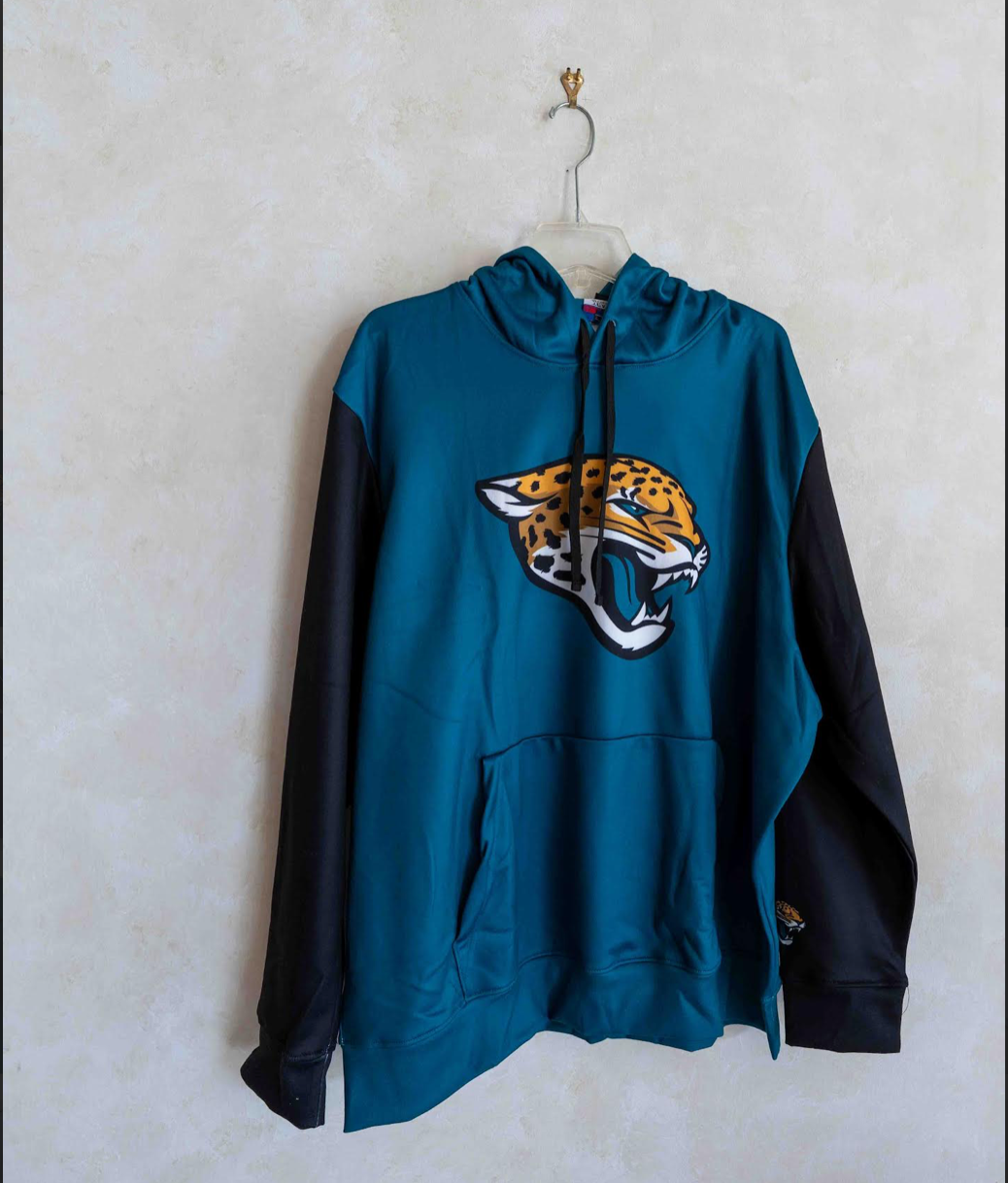 Jacksonville Jaguars Teal Hoodie