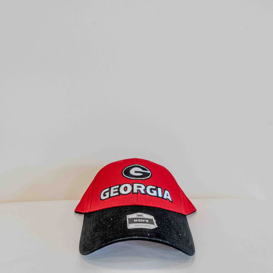 Georgia Bulldogs Red & Black Cap