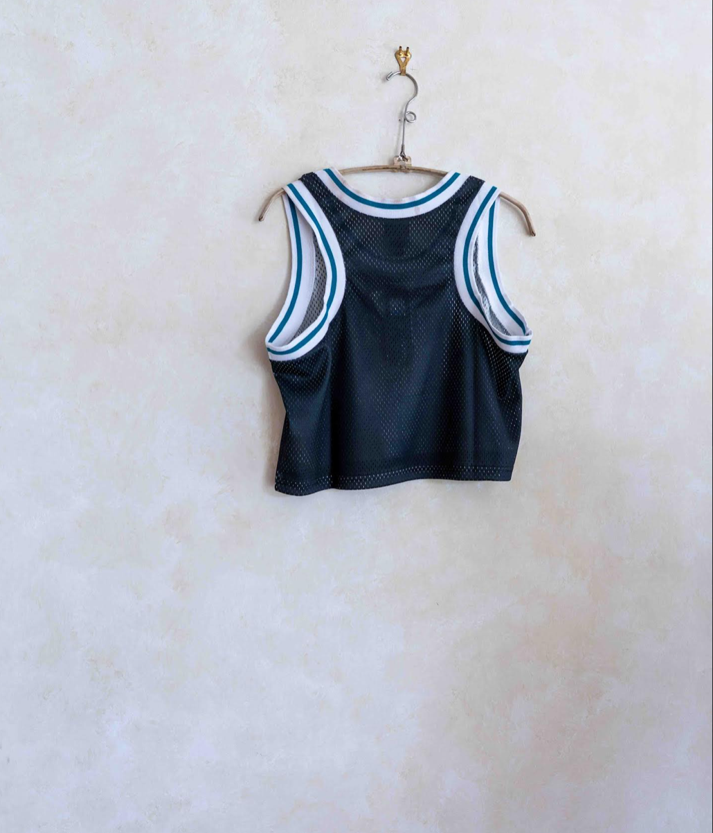Jacksonville Jaguars Top Mesh Crop Top
