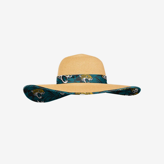 Jacksonville Jaguars Womans Straw Hat