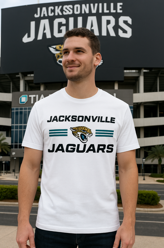 Jacksonville Jaguars White Performance T-Shirt